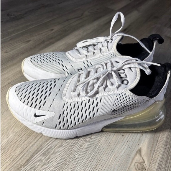 Nike Air Max 270 Low White And Black Womens Size 9 - Picture 10 of 10